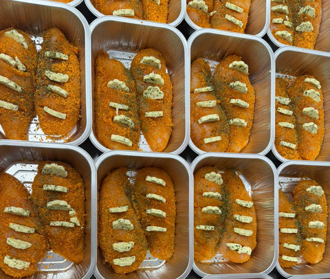 Open Topped Chicken Kiev (per tray)