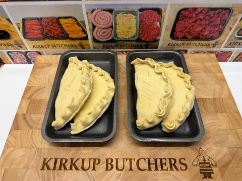 2 x Cheese & Onion Pasties