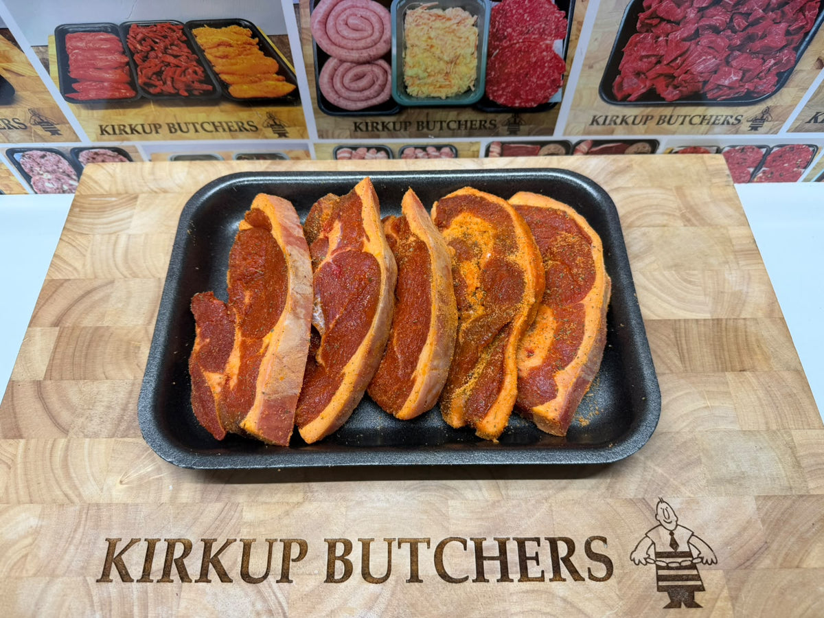750g Minted Lamb Steaks